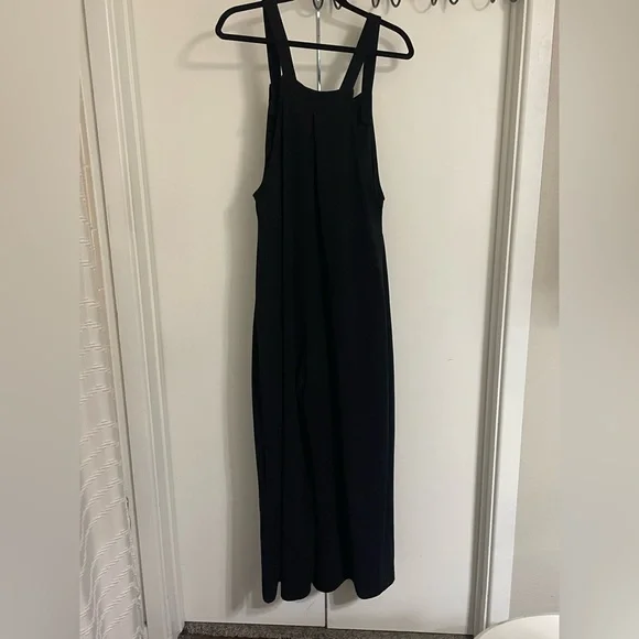 Halara Black Waffle Women's Wide-Leg Jumpsuit - Picture 6 of 7